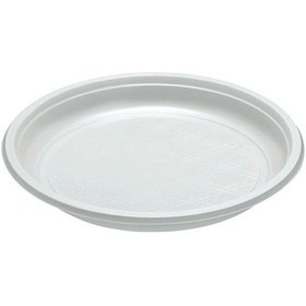 Resim 19 Cm Tek Kullanımlık Plastik Tabak - 100'Lü 