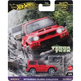 Resim Hot Wheels Car Culture Premium Arabalar Mitsubishi Pajero Evolution HRV89 