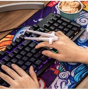 Resim GİT3D Atıştırmalık Tutucu Parmak Arası Çubuklar Oyuncu Atıştırmalık Tutucu Chopstick 