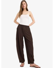 Resim Defacto Coool Balloon Fit Normal Bel Pantolon F3375ax25smbn207 Kahve 