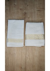 Resim 4 Parça Banyo Set 50x90 - 30x50 Beyaz 