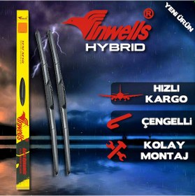 Resim Honda Jazz İnwells Hybrid Silecek Takımı 2002-2008 