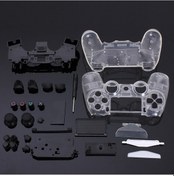 Resim Geekyou Ps4 Ve Ps5 Kumanda Şeffaf Kabuk Seti - Montaj Gerektiren Plastik Kılıf 
