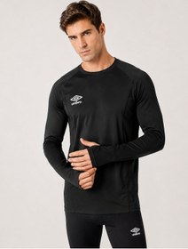 Resim Umbro Von Dry Park Erkek Siyah Uzun Kollu İçlik Antrenman İçliği Tc0260 