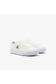 Resim Lacoste Backcourt Çocuk Krem Sneaker 