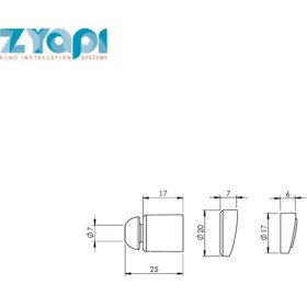 Resim İz Yapı Taharet Çubuğu Plastik Uç 230016 