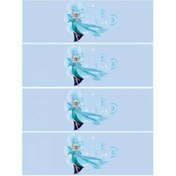 Resim Yenilebilir Kağıt Wafer paper For Elsa Pasta Yan Duvar Dekoru Şekerli Kağıt Yenilebilir Kağıt Üzerine Pasta Dekor Baskısı 