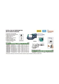 Resim Insize 3108-50A Dijital Dış Çap Mikrometre (Bilgi Çıkışı Olmadan) 