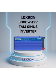 Resim Lexron 3000w-12v Tam Sinüs İnverter 