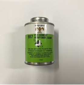 Resim Süper Weld 917 Pvc Boru Yapıştırıcı 250 Gr Teneke Kutu 