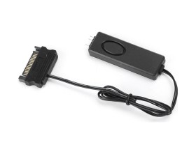 Resim Xiyyadms Siyah Rf Kumanda 5v Argb Kontrolcü - 3pin Sata Beslemeli, Renkli Işık Efektleri, Kasa Fanları Ve Radyatörler İçin 