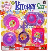 Resim Ocaklı Mutfak Oyun Seti 