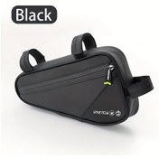 Resim Willowhaven Siyah Dağ Ve Yol Bisikletleri Ön Çantalı Depolama Çantası Siyah 