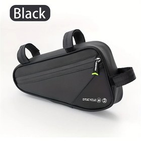 Resim Willowhaven Siyah Dağ Ve Yol Bisikletleri Ön Çantalı Depolama Çantası Siyah 