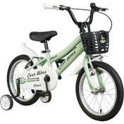 Resim Genel Markalar Cesa Bike Classic Model 16 Jant Bisiklet 4-7 Yaş Pastel Yeşil Çocuk Bisikleti 
