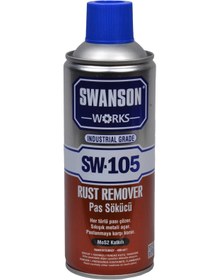 Resim SWANSON WORKS Pas Sökücü Sprey Mos2 Katkılı 400 Ml 24 Adet 1 Koli 