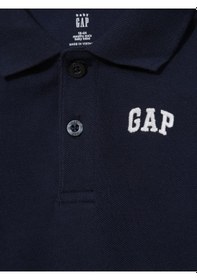 Resim Erkek Bebek Lacivert Gap Logo Polo Yaka T-shirt-6057 Lacivert-002 