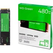Resim Hızlı Stok 480GB WD GREEN SN350 M.2 NVMe 2400/1650MB/s WDS480G2G0C SSD 