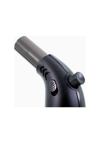 Resim Worldforce Turbo Torch Piezo 1300° Doldurulabilir Jet Pürmüz N11.3472 Siyah 