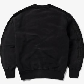 Resim Sunbleached Column Sweatshirt 'Black' 