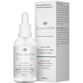 Resim Jeuvenile Matrixyl %10 + Hyaluronic Acid + Peptide Complex Anti-Age Kırışıklık Karşıtı Serum 30 ml 