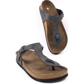 Resim Kadın Lemm Taş Parmak Arası Ortopeik Terlik 001 