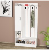 Resim Kalender Dekor Lityum-1 Lty01 Portmanto Vestiyer Ayakkabılık 
