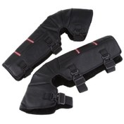 Resim Dinosaurs Evrensel Motosiklet Kış Isıtıcı Koruyucu Motocross Diz Pedleri Sıcak Tutun Yeşil 