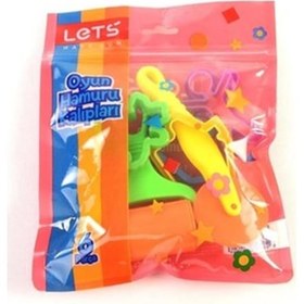 Resim Let's Oyun Hamuru Kalıpları 10 Parça 