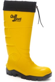 Resim ON BOOT Onboot Uzun Bağlı Soğuk Geçirmez, Su Geçirmez Kaymaz Tabanlı Iş Av Ve Yağmur Çizmesi 1005 