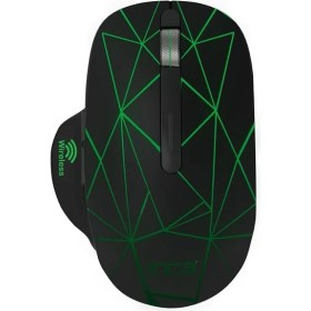 Resim IWM-551T Kablosuz,şarj Edilebilir, 4 Farklı Değişebilen LED Işıklı, Sessiz Tuş, Tyep-C ve USB Çift ALICI,1600 Dpi,7 Tuş, LED Aç/kapa Tuşu, 15M Çekim Mesafesi 