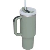 Resim Shun Shop Vakum Çift Katmanlı Paslanmaz Çelik Kupa - Krem (Yurt Dışından) 