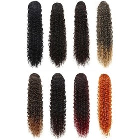 Resim Dancemonkey Lsdp22 İpli Uzun Kıvırcık Peruk At Kuyruğu Örgü Kıvırcık Saç 1bt27 Diğer 