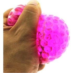 Resim Squishy Stres Topu Pembe Kristal - Slime 