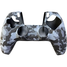 Resim CRK TECH PS5 Dualsense Kamuflaj Desenli Koruyucu Silikon Kılıf Gamepad 