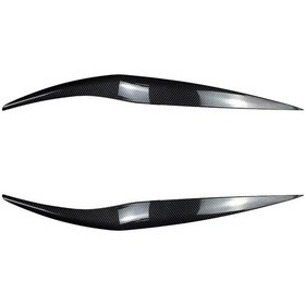 Resim Fiesta Mk6.5 Ön Far Kapağı Baş Kafa Işık Lambası Göz Kapağı İçin Far Kaş 