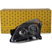 Resim Hella Opel Astra H Uyumlu Koyu Zeminli Sol Far Hella 