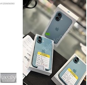 Resim Apple iPhone 16 İkinci El TR | 128 GB | Deniz Mavisi 