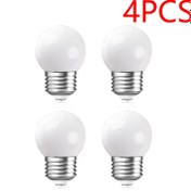Resim 4 adet E27 G45 1W 220V LED Işık Ampulleri, 175V-265V Çalışma Gerilimi, Küresel, Ayarlanabilir Olmayan, İç Mekan Aydınlatması İçin, Standart Edison Ampul Tabanı, G4 Precisewatermark, Pil Gerektirmez, Parlaklık:50A-100A, İç Mekan Aydınlatması | Şık LED Ampuller | E27 Tabanlı Ampuller, İç Mekan Aydınlatması İçin Ampuller 