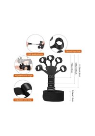 Resim Periboia Parmak Güçlendirme Direnç Bandı Çok Renkli 