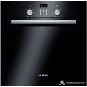 Resim Bosch HBN331S2T 5 Programlı 3D Multifonksiyon Siyah Ankastre Fırın 