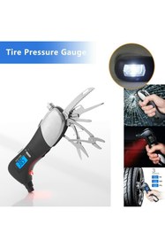 Resim MBL Çok Amaçlı Acil Durum Araç Seti Basınç Ölçer-Çekiç-Fener-Tornavda 