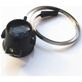 Resim Saat Ve Elektronik Onarım Için Göze Kelepçeli Takılan Büyüteç 15x 