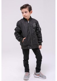 Resim Benitto Kids Erkek Çocuk Mevsimlik Yağmurluk Ceket 51294-siyah Siyah 