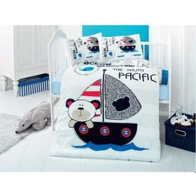Resim Komfort Home Bebek Uyku Seti %100 Pamuk / Pacific 