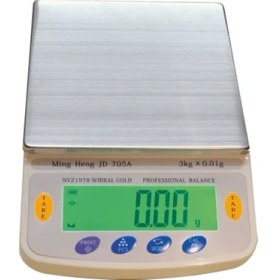 Resim Lisinya Diamond Dijital Göstergeli Profesyonel Hassas Kuyumcu Terazi NVZ-1978 DJ602A (3 Kg-0.01) 