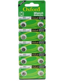 Resim Oxford 10 Adet 192 Ag3 Lr 41 392a Sr 41 1.5v Düğme Pil (hesap Makinesi-terazi-saat-oyuncak-garaj Pili) 