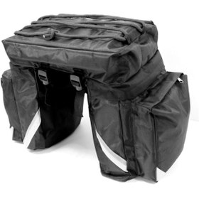 Resim Genel Markalar Geniş Hacimli Su Geçirmez 60 Litre Motorsiklet Heybe Çanta Sepet 