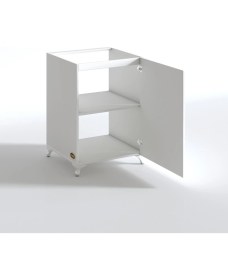 Resim Kenzlife ocak dolabı benek byz 85*60*56 hazır mutfak ankastre gömme ocak için arkalıksız 