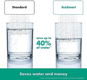 Resim hansgrohe Rainfinity su tasarruflu duş başlığı (130 mm, 3 püskürtme türü) mat siyah 